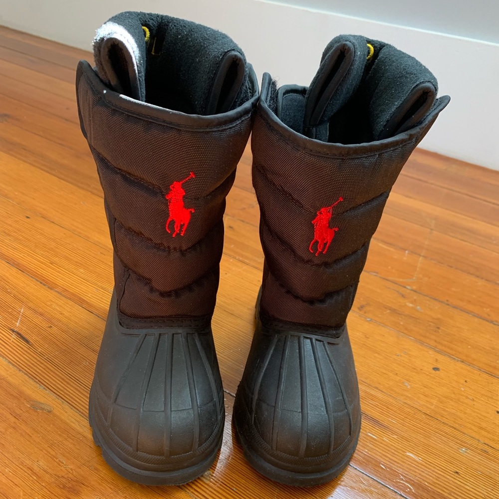 Polo by Ralph Lauren Snow Boots size 3 kid